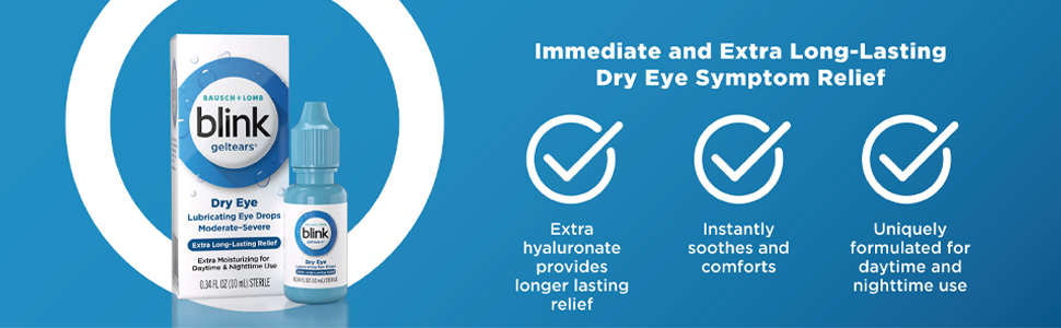 Blink GelTears Lubricating Eye Drops