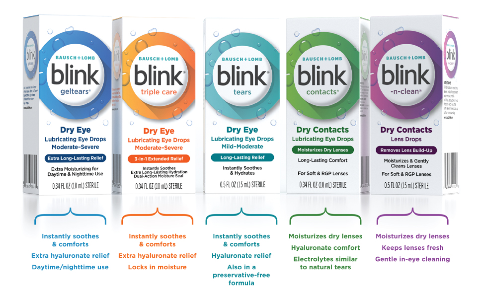 Blink GelTears Lubricating Eye Drops
