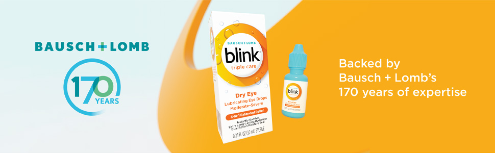 Blink Triple Care Lubricating Eye Drops